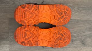 Zapatos de seguridad Trueno grises y naranjas