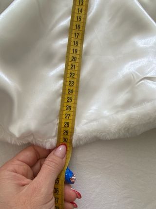 Capa de vestir de pelo