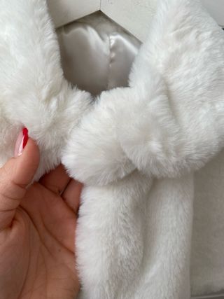 Capa de vestir de pelo