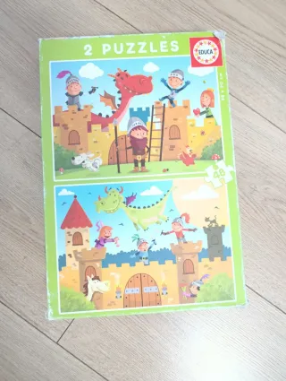 2 Puzzles Educa: Caballeros y Piratas