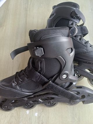 Patines en línea negros talla 41