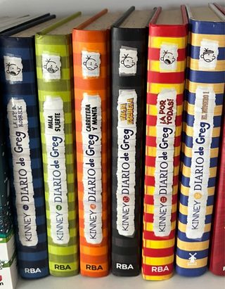 Libros infanriles diario de Greg