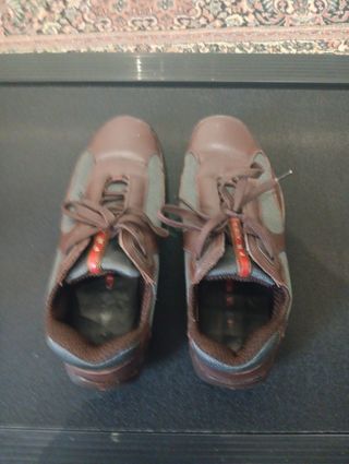 Scarpe prada unisex originali marroni