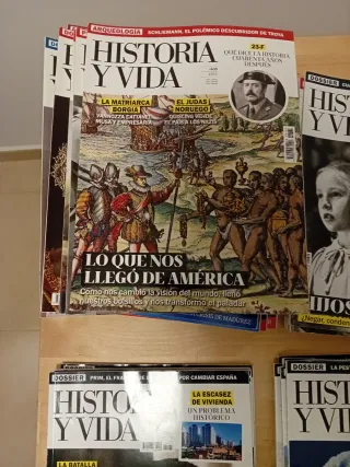 Colección de revistas Historia y Vida. 55 revistas