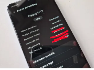 Samsung M12 como nuevo