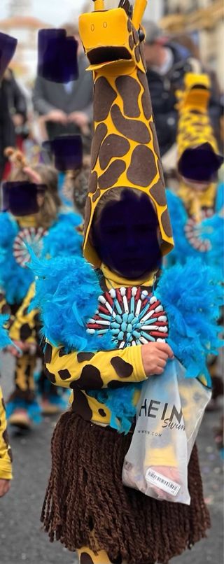 Disfraz Jirafa Hecho a Mano