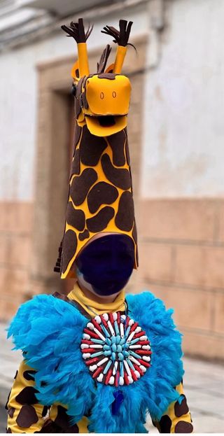 Disfraz Jirafa Hecho a Mano
