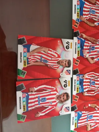 Panini Atlético de Madrid Cards