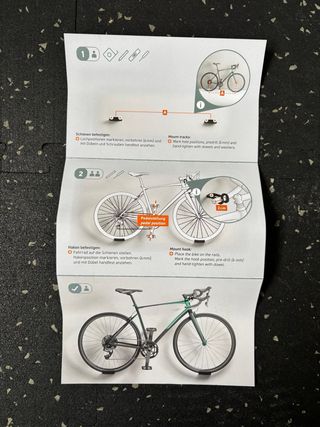 Soporte Borgen pared bicicleta carretera/gravel