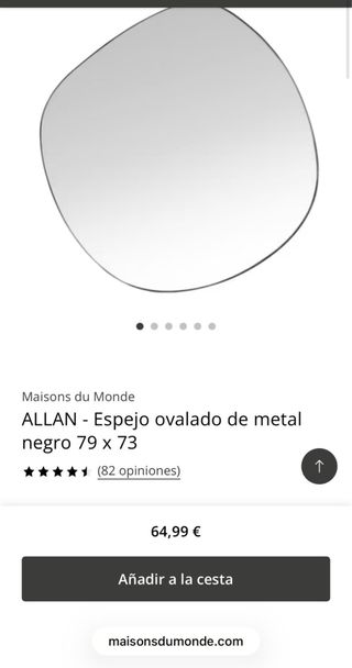 Specchio Maison du Monde