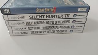 Silent Hunter Saga PC (II + III + IV + exp +V)