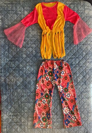 Disfraz Hippie Talla 6-8 Años