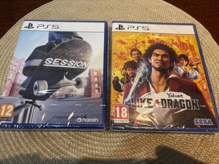 Juegos PS5: Session skate y Yakuza: Like a Dragon