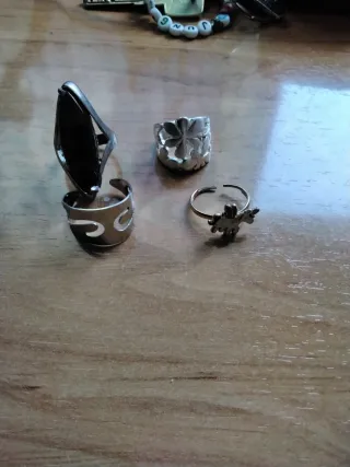 Lote 4 Anillos Ajustables