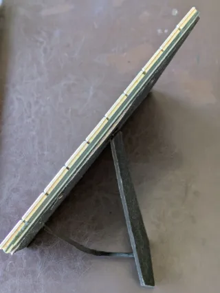 Marco de fotos con mosaico espejo