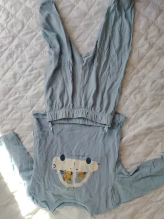 2 Pijamas Bebé  Estampado Coche