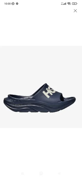 Hoka Chanclas Azul