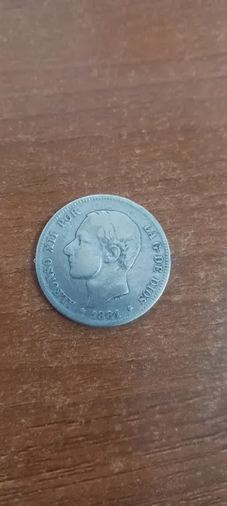 Moneda Alfonso XIII 1881