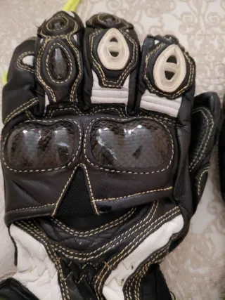 Guantes de Moto Levior piel canguro