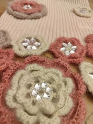 Moschino sciarpa con fiori