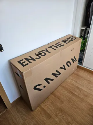 Caja de transporte para bicicleta