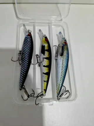 Conjunto 3 Iscas de Pesca