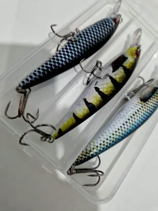 Conjunto 3 Iscas de Pesca
