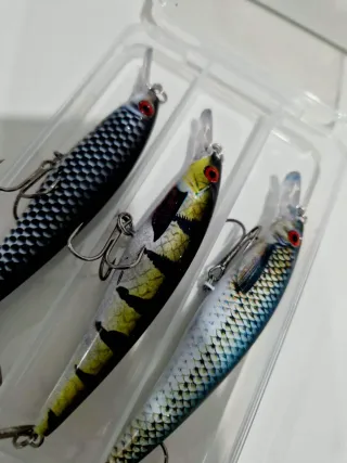 Conjunto 3 Iscas de Pesca