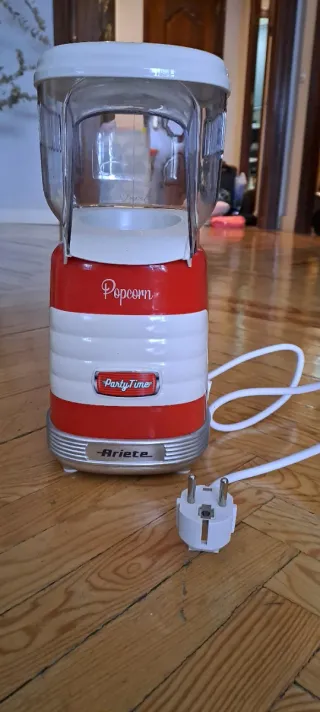 Máquina de Palomitas Ariete Party Time Roja
