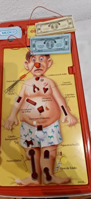 Juego Operación MB Años 80