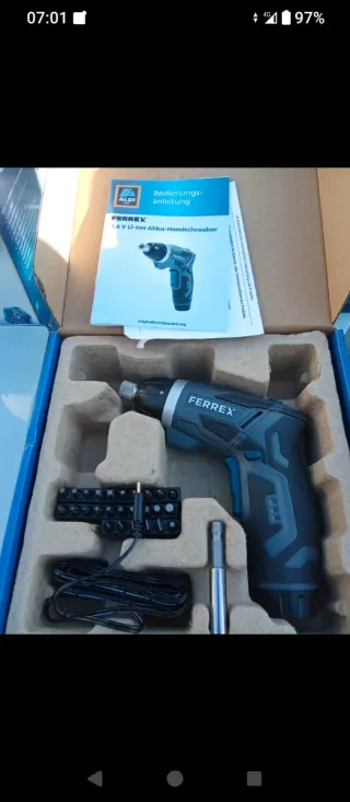 Avvitatore Ferrex 3.6V Li-Ion