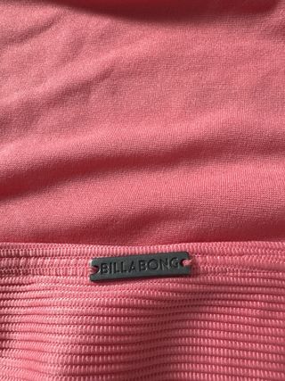 Bañador manga larga rayas rosa y rojo