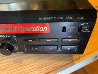 Minidisc Sony MDS-JE530 Reproductor/Grabador