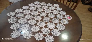 Manteles de ganchillo hechos a mano