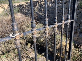 Puerta forjada hierro forjado