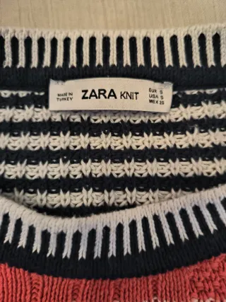 Jersey Zara Multicolor Talla S