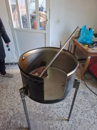 Barbacoa/Paellero Metálico Desmontable