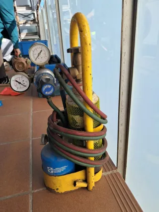Equipo Soplete Oxígeno y Gas