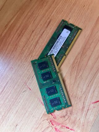 Memorias Ram Macbook 2x2 Gb