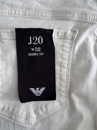 Pantalón Armani Mujer Blanco