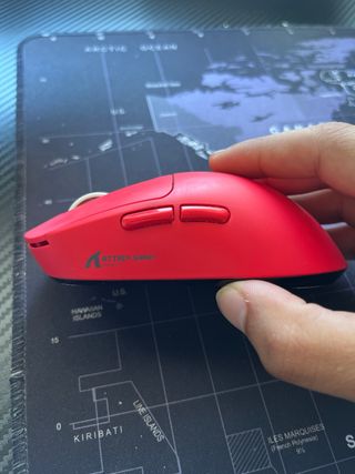 Ratón Attack Shark X3 Rojo