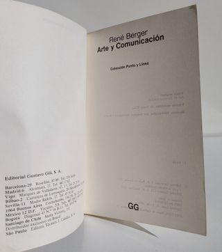 Arte y Comunicación - René Berger