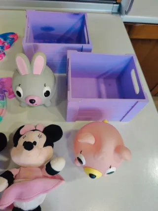 Lote Juguetes: Mickey, Minnie, tablet popits etc.