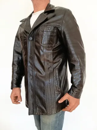 Chaqueta Redskins cuero búfalo M/L Medidas indicad