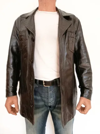 Chaqueta Redskins cuero búfalo M/L Medidas indicad