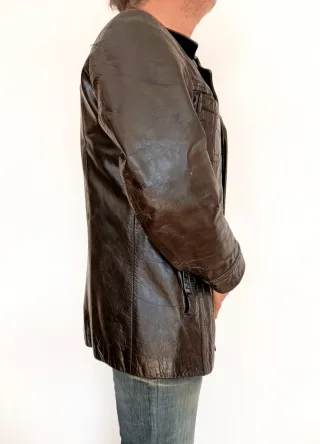 Chaqueta Redskins cuero búfalo M/L Medidas indicad