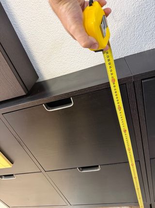 Zapatero Ikea Vengué Negro/Marrón