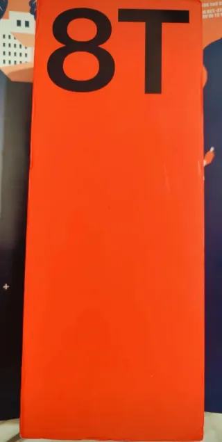 OnePlus 8T Capa Bege/Branca
