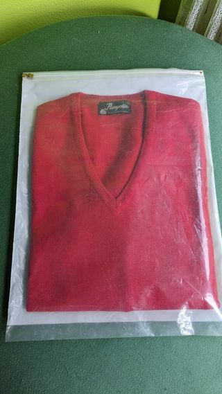 Jersey Pangolin cuello en pico - pura Lana Virgen