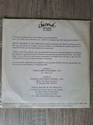 Vinilo Rocky Sharpe and the Replays - Rama Lama Di